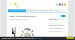 Desktop Screenshot of infobit.si